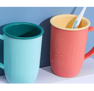 漱口杯洗漱杯牙刷杯喝水杯男女学生韩版情侣旅行便携创意家用套装