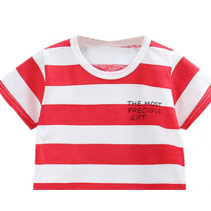 童短袖套装夏季纯棉男童T恤女童短裤宝宝韩版婴儿衣服童