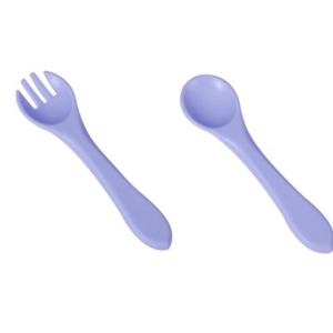 食品级母婴硅胶勺 宝宝辅食餐具硅胶长柄儿童餐勺 喂养母婴用品