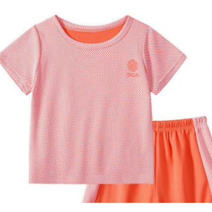 儿童套装篮球服夏季男童短袖短裤运动服宝宝俩件套女童速干衣