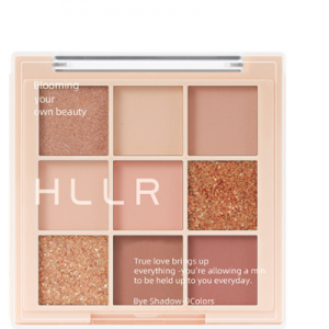 海伦丽人土豆泥九色眼影盘大地色美妆哑光亮片化妆品彩妆批发代发