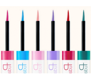 彩色眼线液笔亚马逊彩妆防水速干极细12色眼线笔