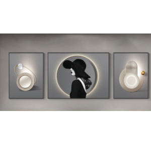 沙发背景画客厅装饰画背景墙挂画轻奢墙壁画挂画风大气画三联画